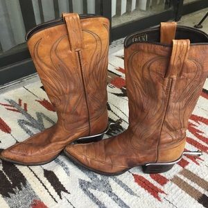 Vintage Cowboy Boots w/ spurs